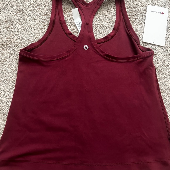 lululemon athletica Maroon Racerback Tank Top - Picture 4 of 4